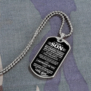 To My Son | I Am Proud Of You | Jewelry | A1014T, A1014TG, G007T, G007TG, lx-G007, PROD-1953253, PT-133, TNM-1, USER-43062 | TageUnlimited