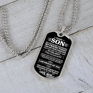 To My Son | I Am Proud Of You | Jewelry | A1014T, A1014TG, G007T, G007TG, lx-G007, PROD-1953253, PT-133, TNM-1, USER-43062 | TageUnlimited