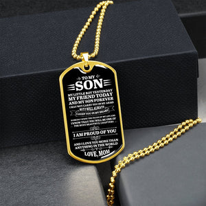 To My Son | I Am Proud Of You | Jewelry | A1014T, A1014TG, G007T, G007TG, lx-G007, PROD-1953253, PT-133, TNM-1, USER-43062 | TageUnlimited