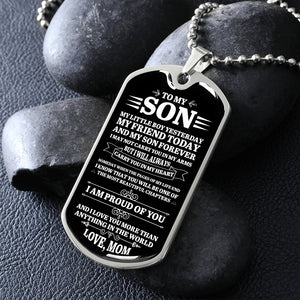 To My Son | I Am Proud Of You | Jewelry | A1014T, A1014TG, G007T, G007TG, lx-G007, PROD-1953253, PT-133, TNM-1, USER-43062 | TageUnlimited