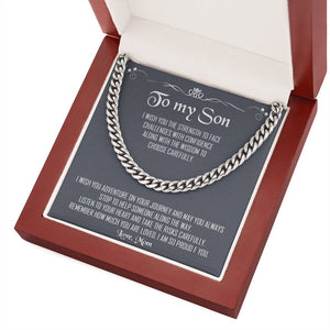 To My Son | I Am So Proud Of You | Jewelry | C30184T, C30184TG, lx-C30184, PB23-WOOD, PROD-1957267, PT-1772, USER-43062 | TageUnlimited
