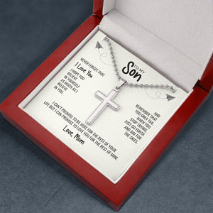 To My Son | I Believe In You 💙 | Jewelry | A1014T, E070T, lx-E070, PB23-WOOD, PROD-1834079, PT-1512, TNM-1, USER-43062 | TageUnlimited