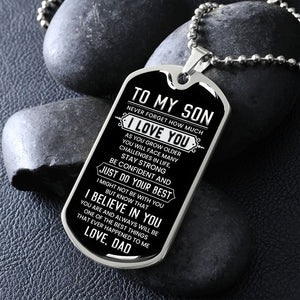 To My Son | I Believe In You | Jewelry | TageUnlimited