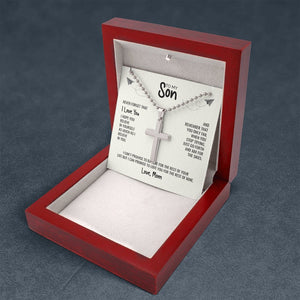 To My Son | I Believe In You 💙 | Jewelry | A1014T, E070T, lx-E070, PB23-WOOD, PROD-1834079, PT-1512, TNM-1, USER-43062 | TageUnlimited