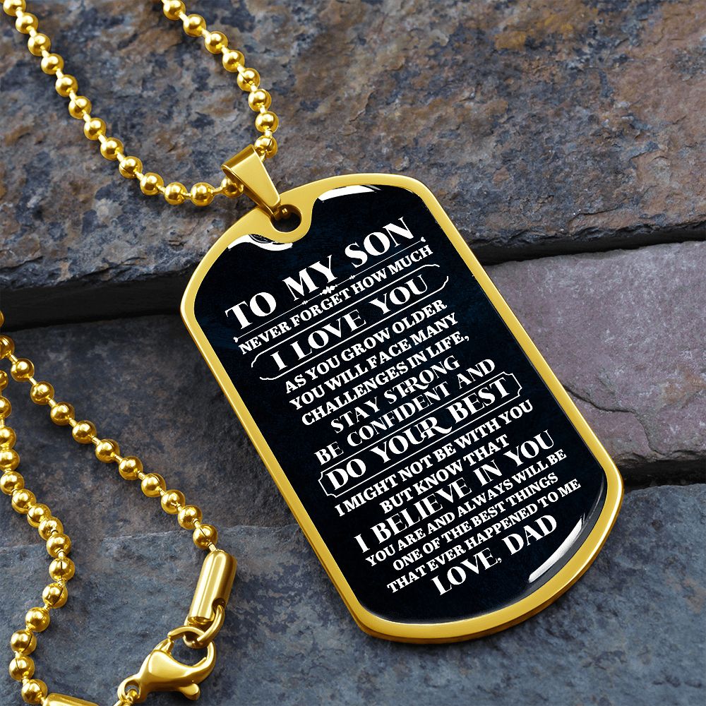 To My Son | I Love You | Jewelry | TageUnlimited