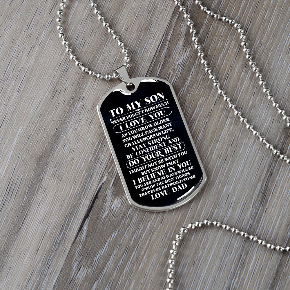 To My Son | I Love You | Jewelry | TageUnlimited