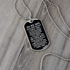 To My Son | I Love You | Jewelry | TageUnlimited