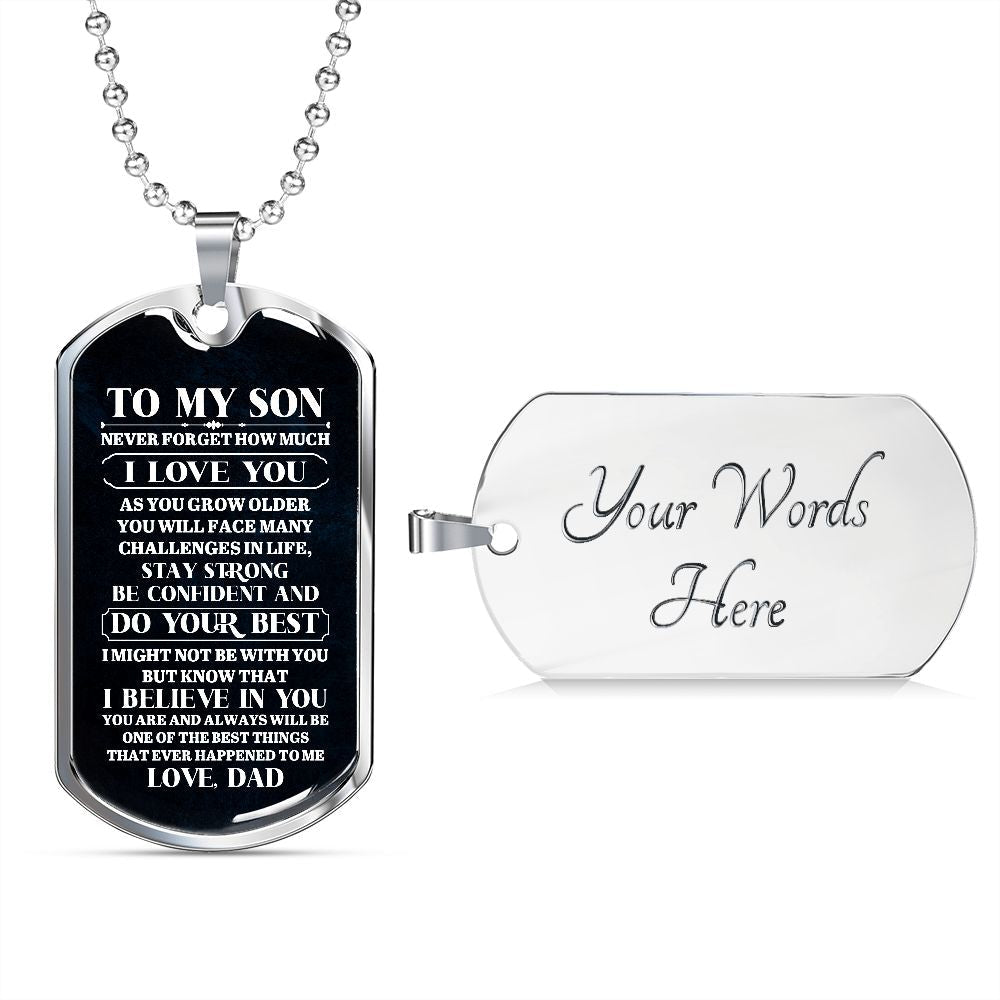 To My Son | I Love You | Jewelry | TageUnlimited
