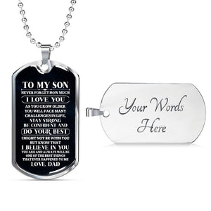 To My Son | I Love You | Jewelry | TageUnlimited