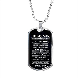 To My Son | I Love You | Jewelry | TageUnlimited