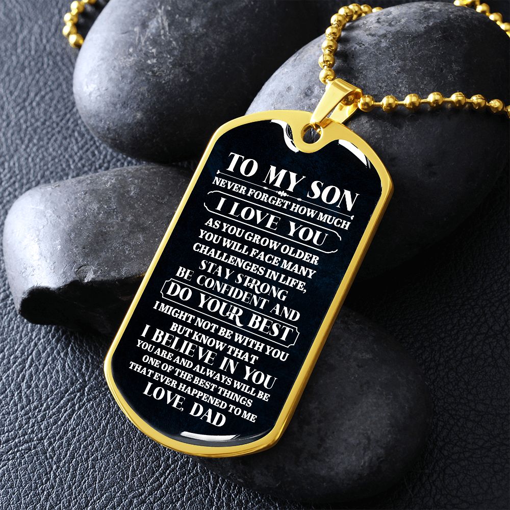 To My Son | I Love You | Jewelry | TageUnlimited