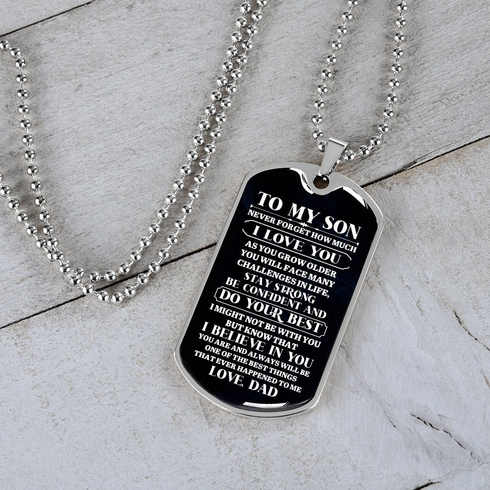 To My Son | I Love You | Jewelry | TageUnlimited