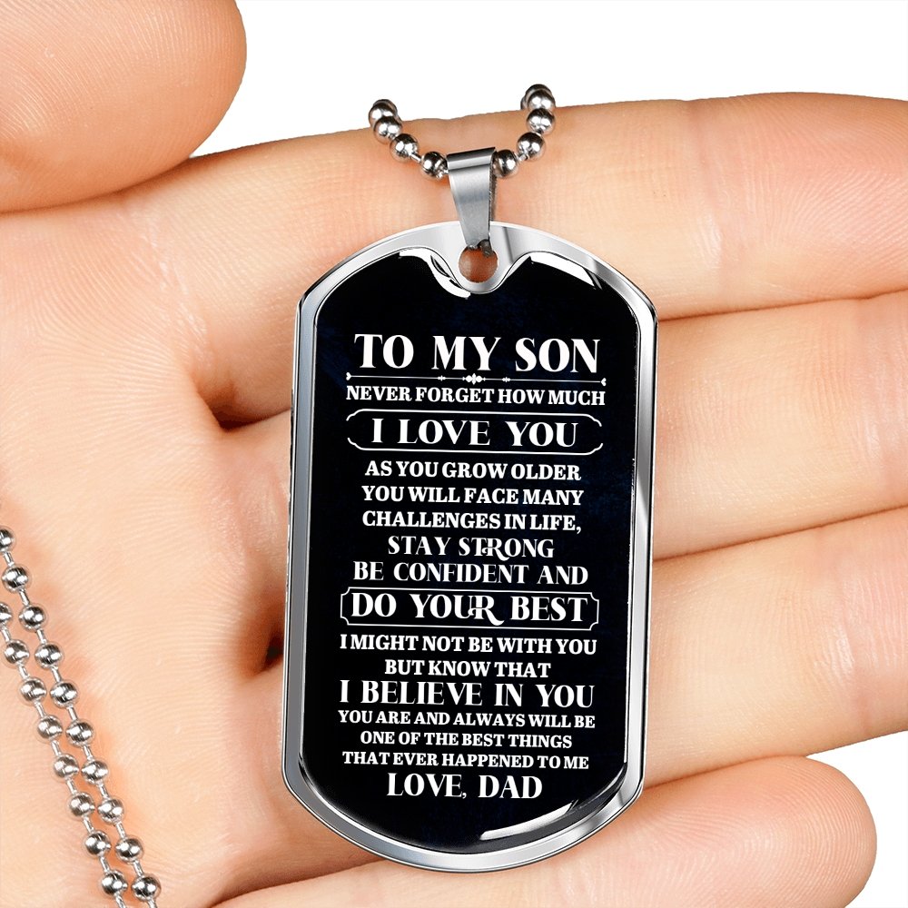 To My Son | I Love You | Jewelry | TageUnlimited