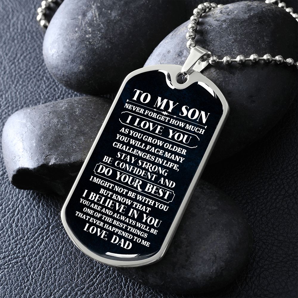 To My Son | I Love You | Jewelry | TageUnlimited