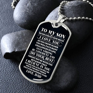 To My Son | I Love You | Jewelry | TageUnlimited