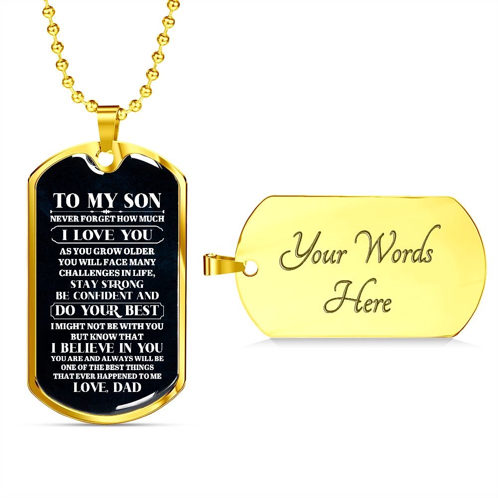 To My Son | I Love You | Jewelry | TageUnlimited