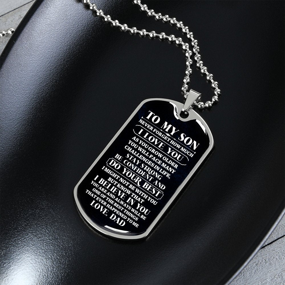 To My Son | I Love You | Jewelry | TageUnlimited