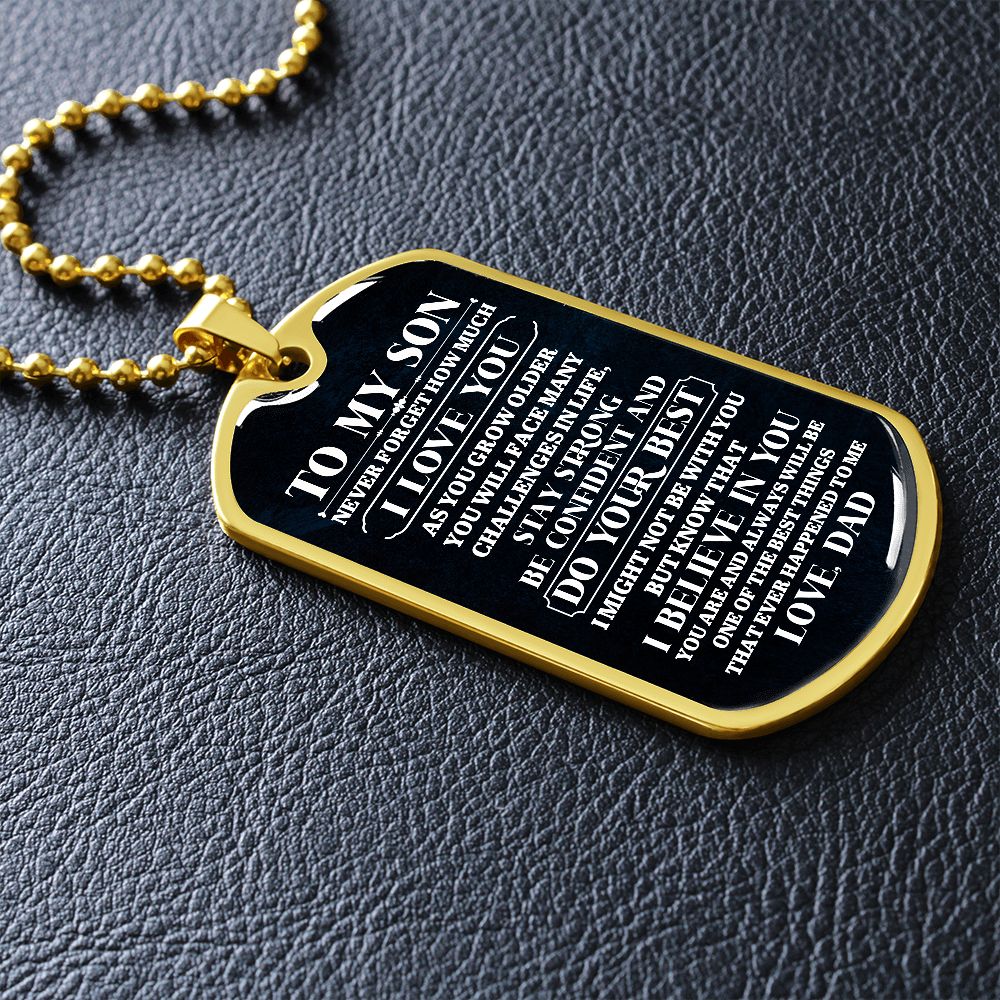 To My Son | I Love You | Jewelry | TageUnlimited