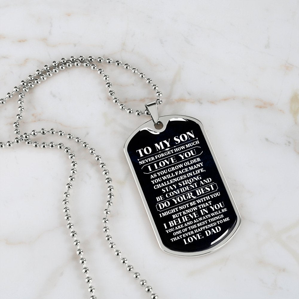 To My Son | I Love You | Jewelry | TageUnlimited