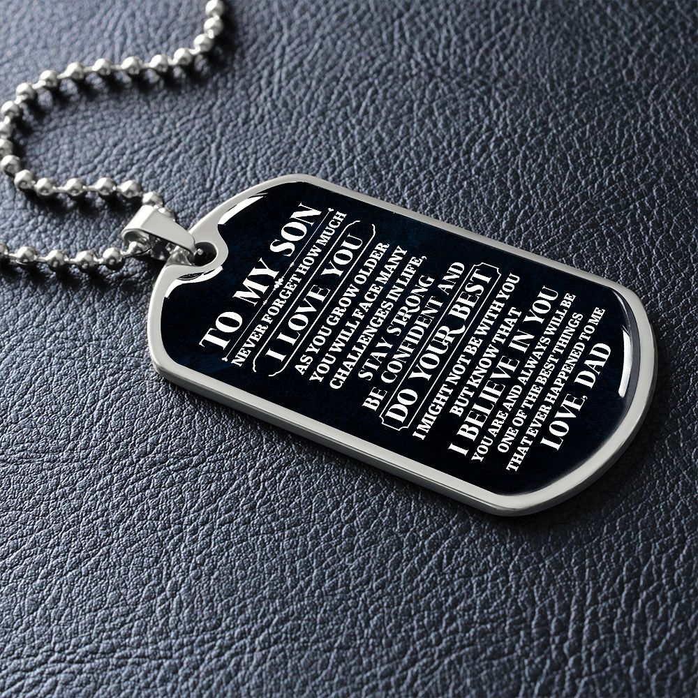 To My Son | I Love You | Jewelry | TageUnlimited