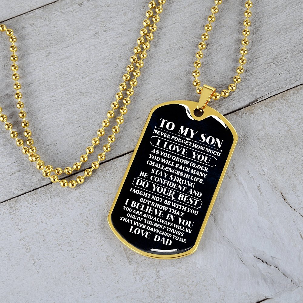 To My Son | I Love You | Jewelry | TageUnlimited