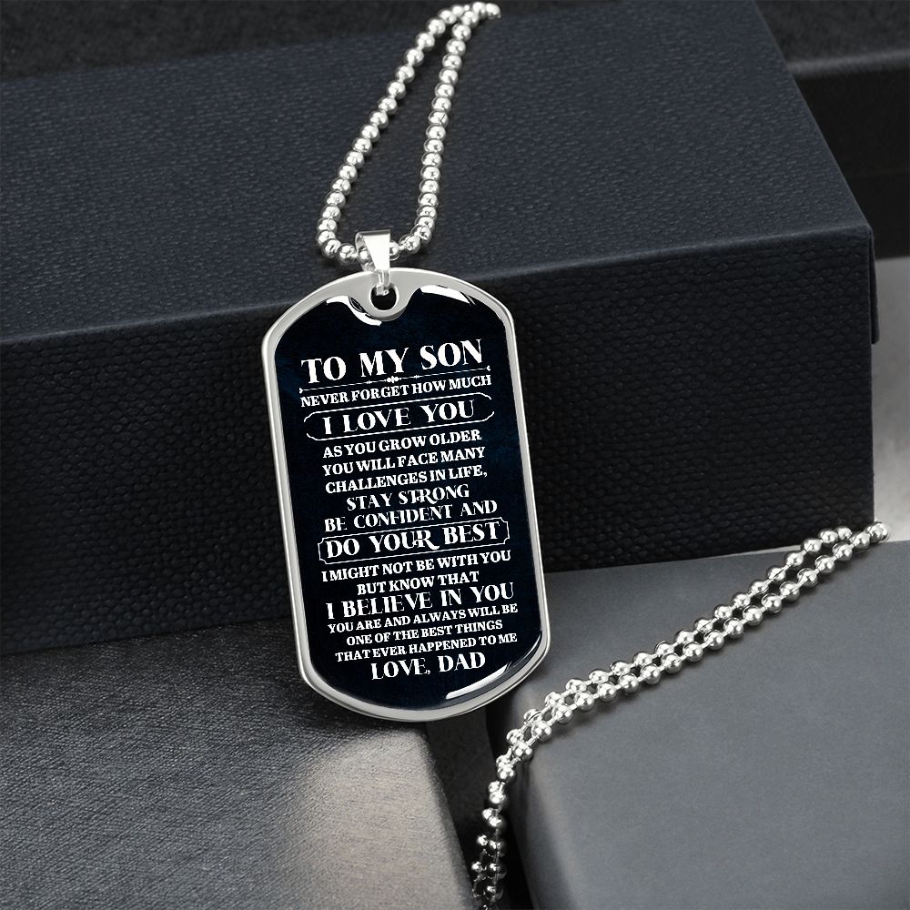 To My Son | I Love You | Jewelry | TageUnlimited