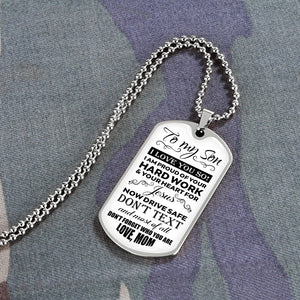 To My Son | I Love You So | Jewelry | A1014T, A1014TG, G007T, G007TG, lx-G007, PROD-1957295, PT-133, TNM-1, USER-43062 | TageUnlimited