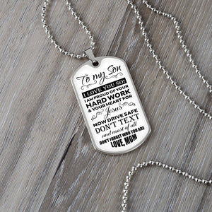 To My Son | I Love You So | Jewelry | A1014T, A1014TG, G007T, G007TG, lx-G007, PROD-1957295, PT-133, TNM-1, USER-43062 | TageUnlimited