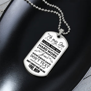 To My Son | I Love You So | Jewelry | A1014T, A1014TG, G007T, G007TG, lx-G007, PROD-1957295, PT-133, TNM-1, USER-43062 | TageUnlimited
