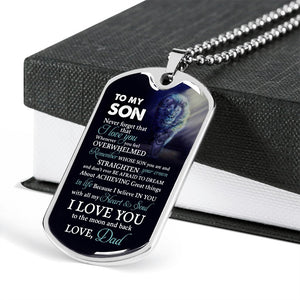 To My Son | I Love You To The Moon And Back | Jewelry | TageUnlimited
