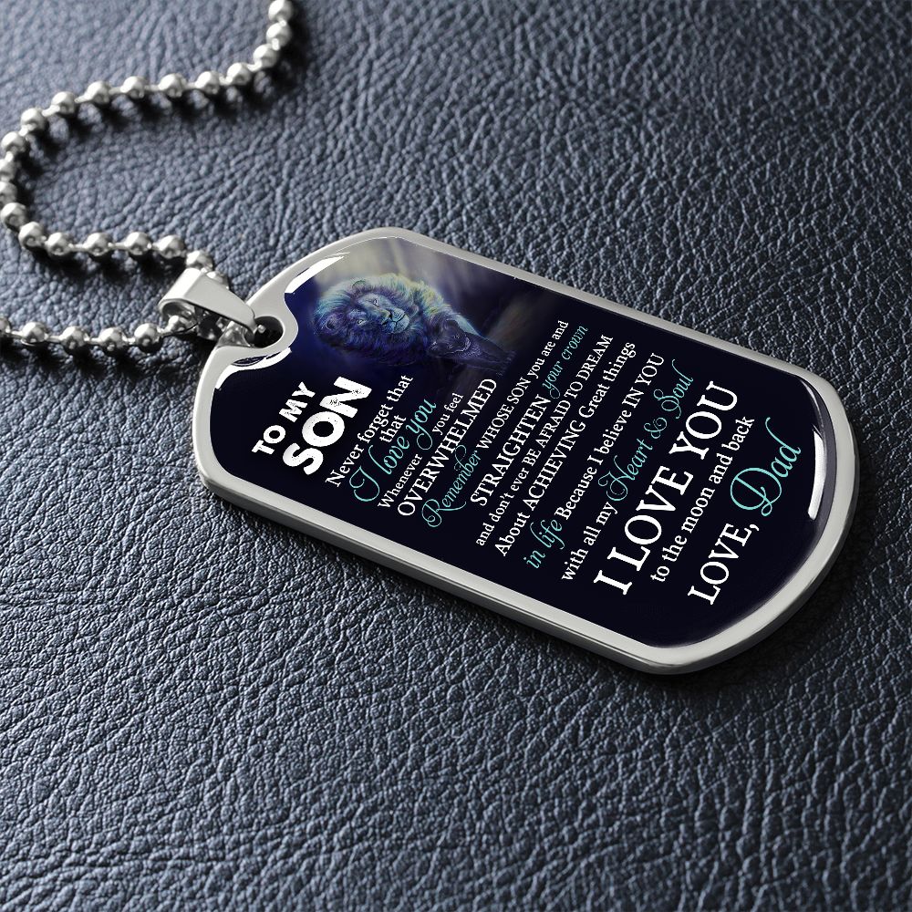 To My Son | I Love You To The Moon And Back | Jewelry | TageUnlimited