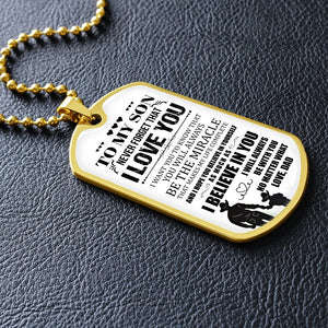 To My Son | I Will Always Be With You | Jewelry | A1014T, A1014TG, G007T, G007TG, lx-G007, PROD-1957305, PT-133, TNM-1, USER-43062 | TageUnlimited
