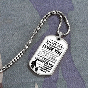 To My Son | I Will Always Be With You | Jewelry | A1014T, A1014TG, G007T, G007TG, lx-G007, PROD-1957305, PT-133, TNM-1, USER-43062 | TageUnlimited