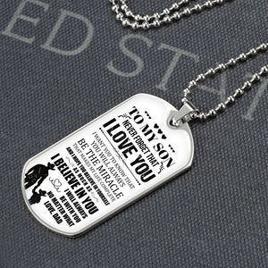 To My Son | I Will Always Be With You | Jewelry | A1014T, A1014TG, G007T, G007TG, lx-G007, PROD-1957305, PT-133, TNM-1, USER-43062 | TageUnlimited