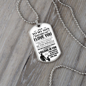To My Son | I Will Always Be With You | Jewelry | A1014T, A1014TG, G007T, G007TG, lx-G007, PROD-1957305, PT-133, TNM-1, USER-43062 | TageUnlimited