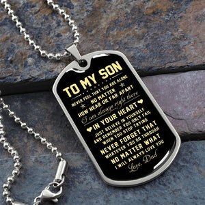 To My Son | Just Believe In Yourself | Jewelry | TageUnlimited