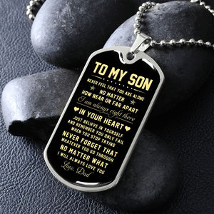 To My Son | Just Believe In Yourself | Jewelry | TageUnlimited