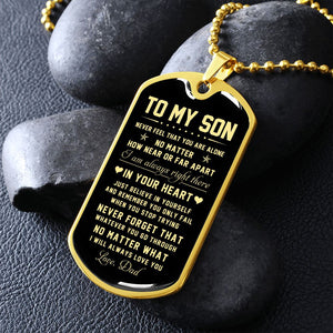 To My Son | Just Believe In Yourself | Jewelry | TageUnlimited