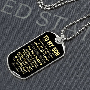 To My Son | Just Believe In Yourself | Jewelry | TageUnlimited