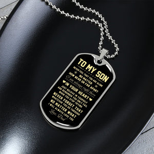 To My Son | Just Believe In Yourself | Jewelry | TageUnlimited
