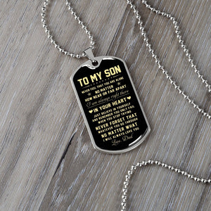 To My Son | Just Believe In Yourself | Jewelry | TageUnlimited
