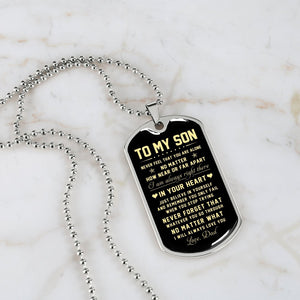To My Son | Just Believe In Yourself | Jewelry | TageUnlimited