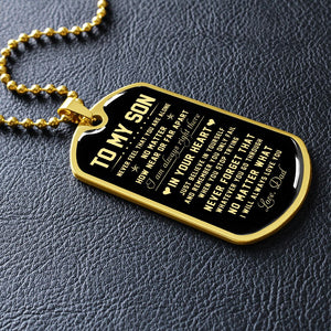 To My Son | Just Believe In Yourself | Jewelry | TageUnlimited