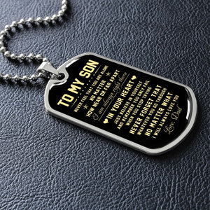 To My Son | Just Believe In Yourself | Jewelry | TageUnlimited