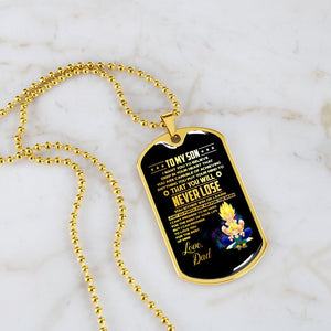 To My Son | Just Go Forth And Aim For The Skies | Jewelry | TageUnlimited