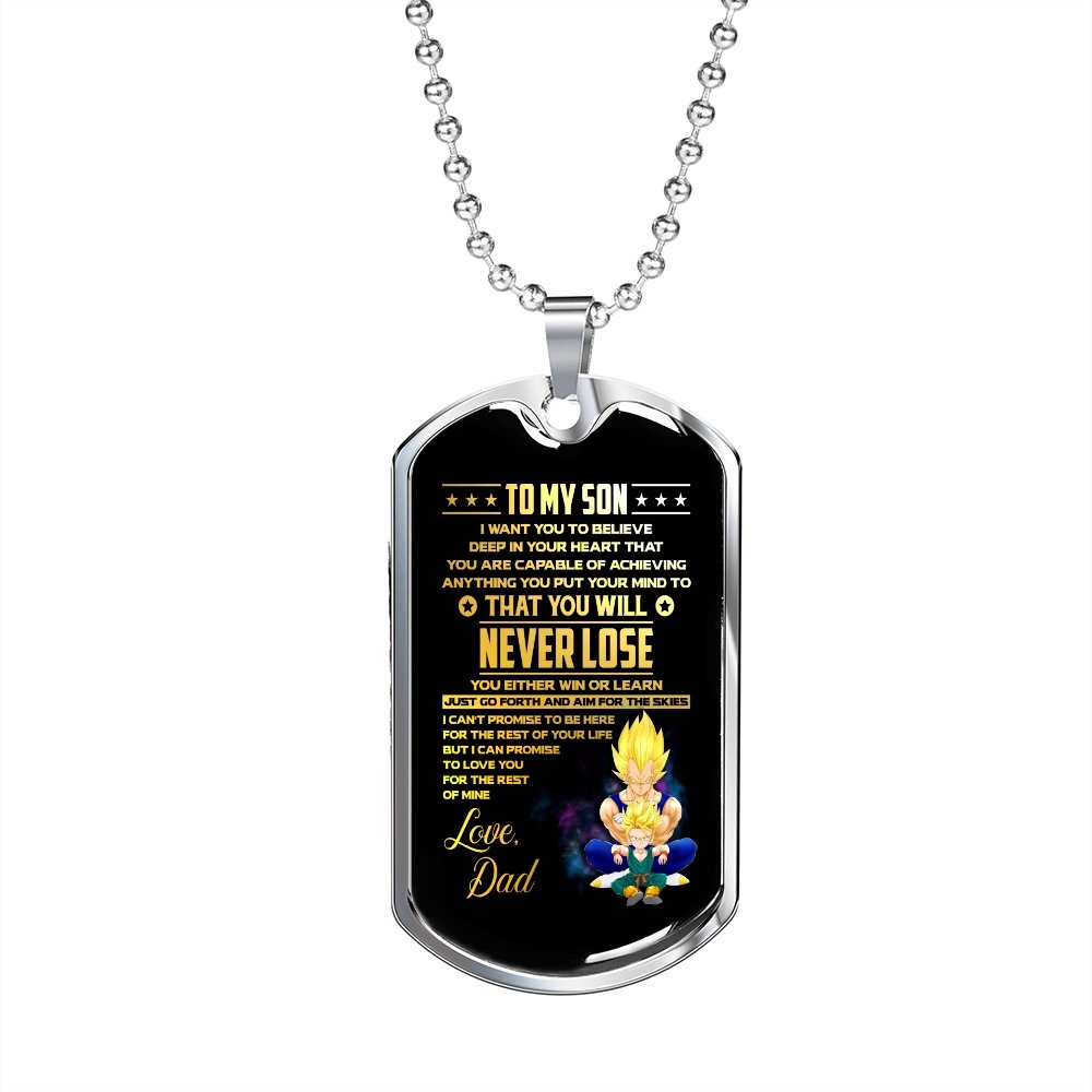 To My Son | Just Go Forth And Aim For The Skies | Jewelry | TageUnlimited