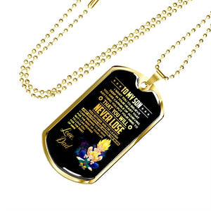 To My Son | Just Go Forth And Aim For The Skies | Jewelry | TageUnlimited
