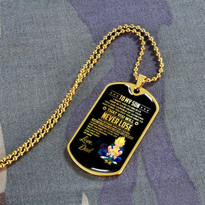 To My Son | Just Go Forth And Aim For The Skies | Jewelry | TageUnlimited