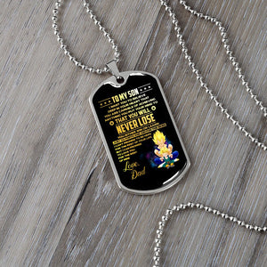To My Son | Just Go Forth And Aim For The Skies | Jewelry | TageUnlimited