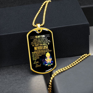 To My Son | Just Go Forth And Aim For The Skies | Jewelry | TageUnlimited